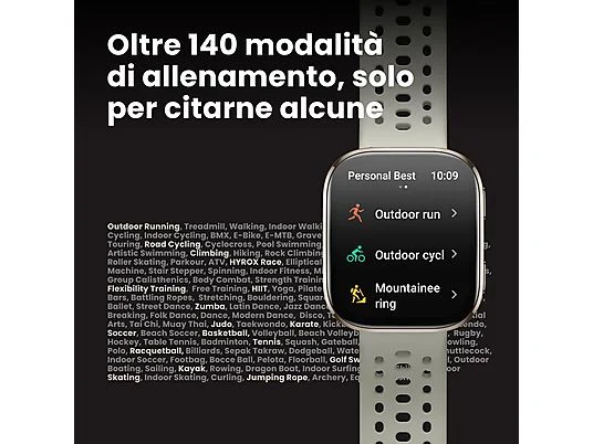 SMARTWATCH AMAZFIT BIB 6 RED - immagine 3