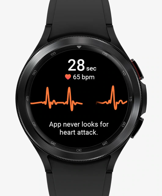 SMARTWATCH SAMSUNG GALAXY WATCH 4 CLASSIC 4G LTE 46MM - immagine 4