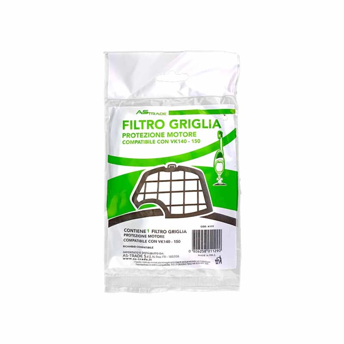 FILTRO FOLLETTO 140 E 150