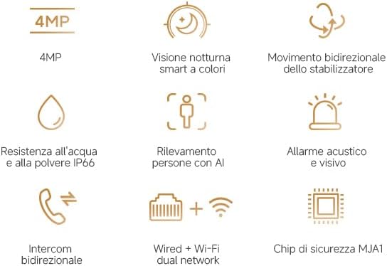 TELECAMERA WIFI XIAOMI CW300 - immagine 5