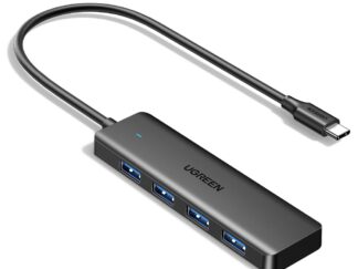 HUB MULTIPRESA USB TYPE C A USB 4PT