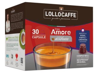 LOLLO CAPSULE CAFFE COMPATIBILI NESPRESSO 90PZ