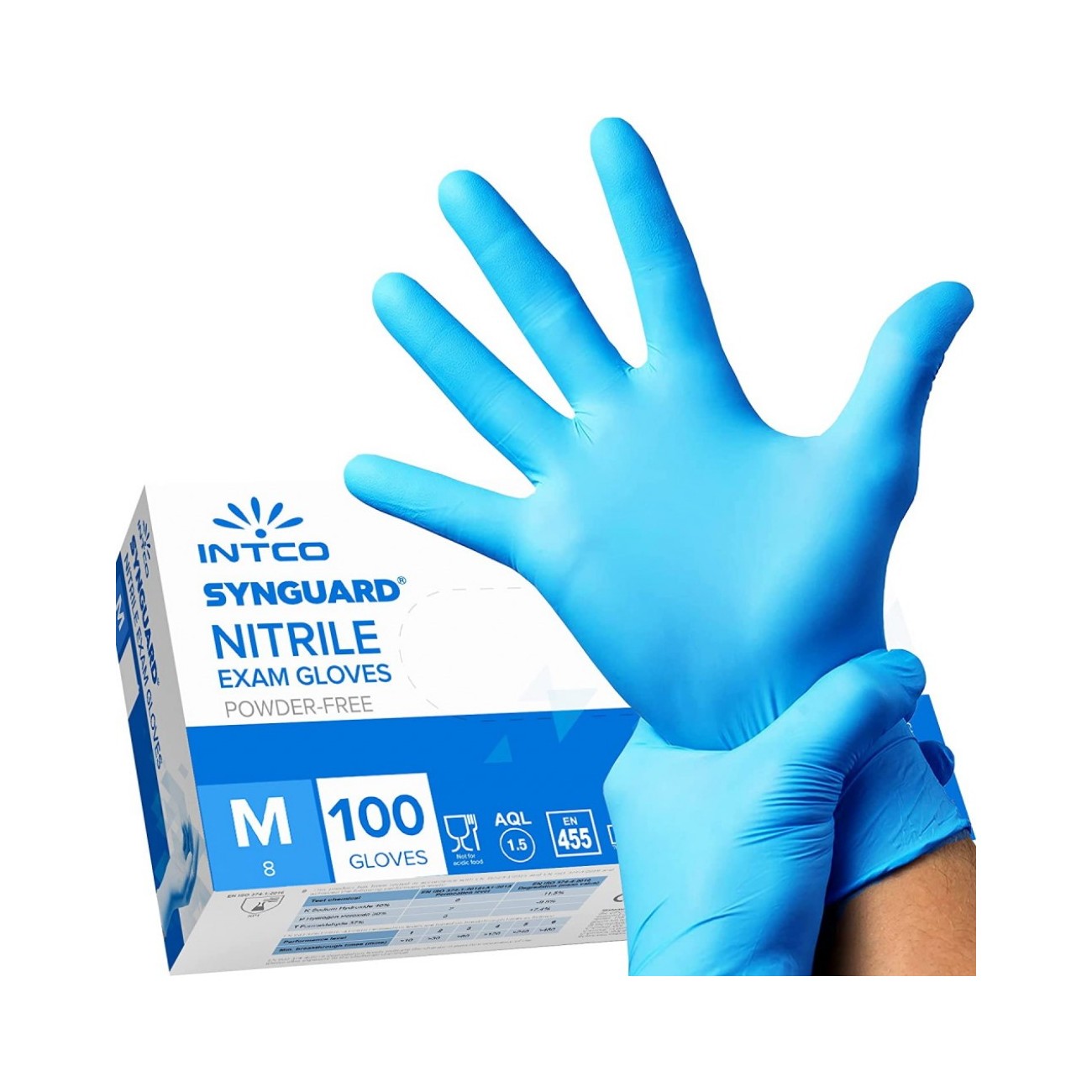 GUANTI IN NITRILE 100PZ