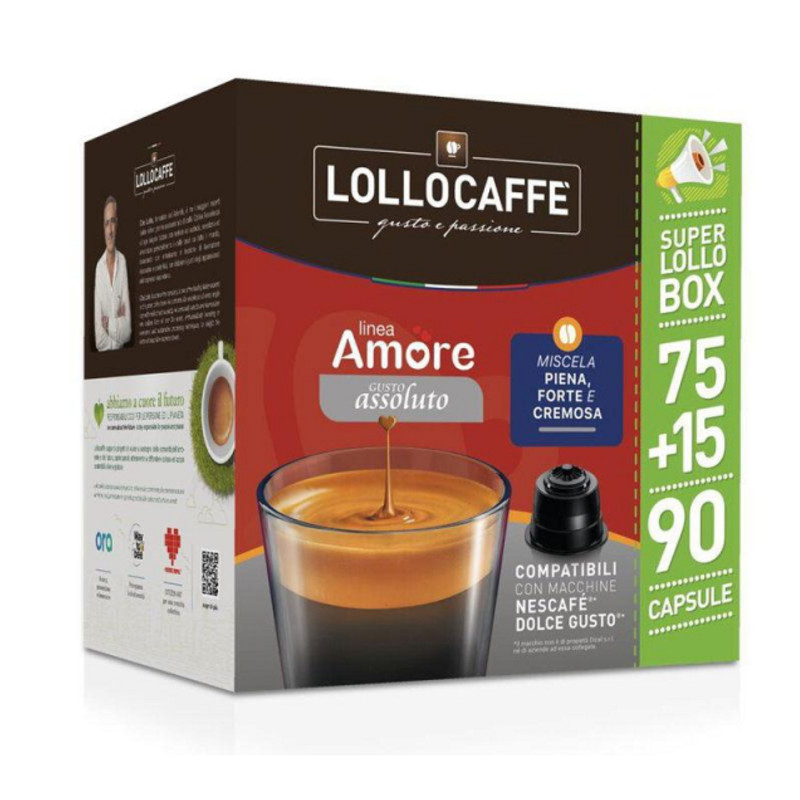 LOLLO CAPSULE DOLCE GUSTO CAFFE 90PZ